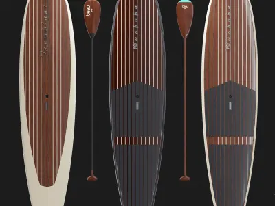 Beau Lake Paddleboards 3D model