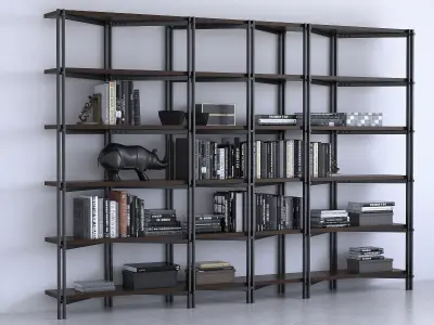 Cattelan Italia Bookcase Hudson 3D model