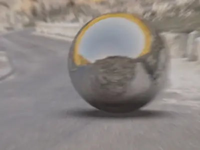 HDR ROAD OF DEATH 3D model