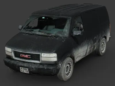 GMC Safari RAW Scan 3D model