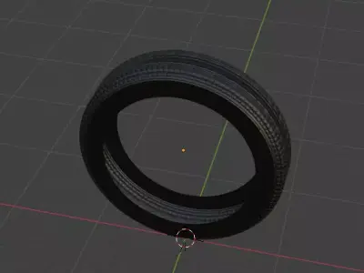 High-Quality Tire Model 3D model