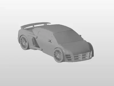 RACING CAR MODEL 3D model
