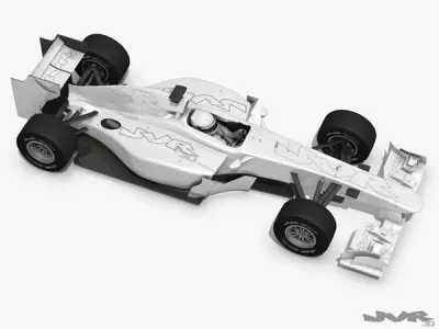 Generic F1 2012 Race Car 3D model