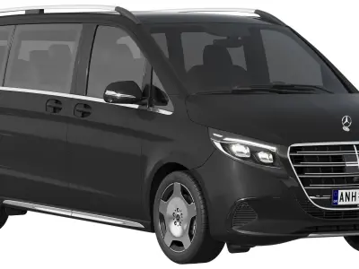 Mercedes-Benz V-Class 2024 3D model