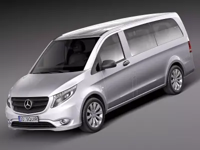 Mercedes-Benz Vito Tourer 2016 3D model