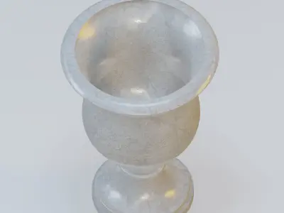 Garden urn planter41 3D model