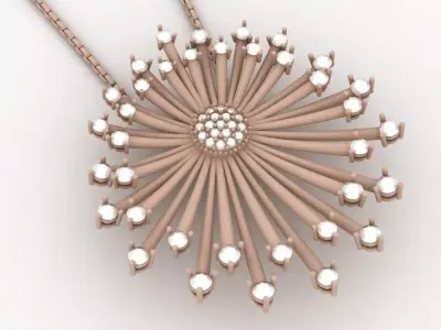 Sunny Pendant 005 3D print model