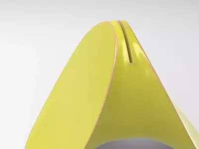 Kozi Vase Low-poly 3D model