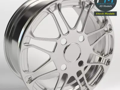 Car Wheel Rim 3D model from CGTrader