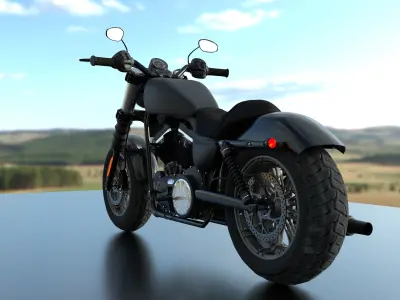 Harley Davidson Iron 883  3D model