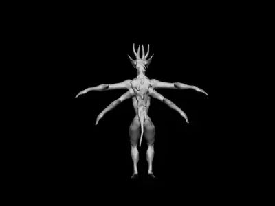 Gargola x-ray demon 3D model