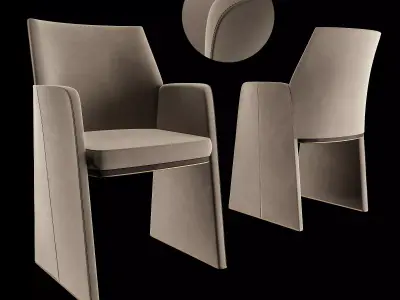 ANTHONY - Dining Chair 3D model