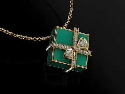 Gift Pendant  3D print model