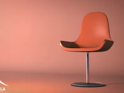 Minimalist Chair  3D model