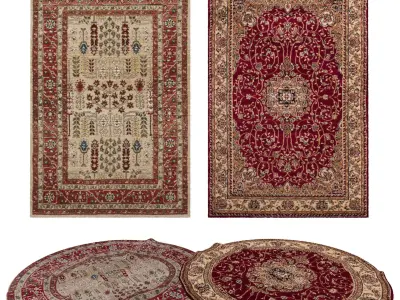 Rugs No 990 Low-poly 3D model