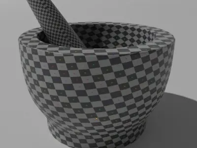 Stone Herb Grinder Basic Free 3D model