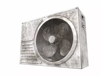 Air conditioner outdoor 1b 3D model