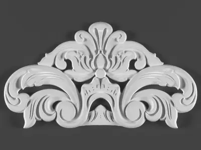 6 ornamental classic decoration 3d model kitbash vol 16 3D model