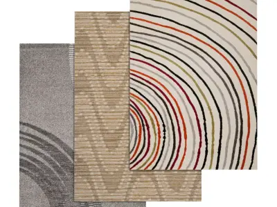 Rug Set 432 3D model