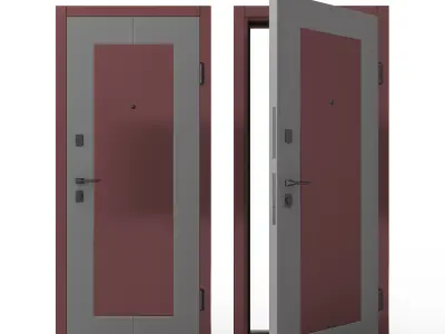 Mechi Door 3D model