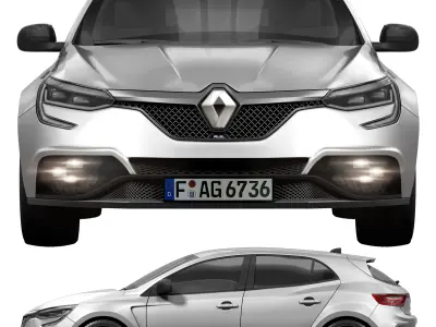Renault Megane RS 3D model