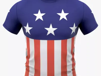 T-Shirt 03 Low-poly 3D model