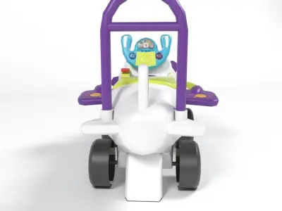 Toy Story Buzz Car Low-poly 3D model