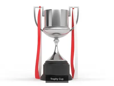 Trophy Cups Collection 3D Model Pack