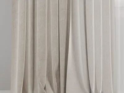 curtain 490 3D model