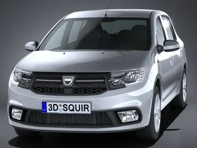 Dacia Sandero 2017 3D model