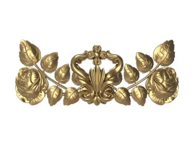  decorative pattern ready for 3D printing 3D model