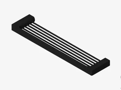 Shelf - Shower - Luxury - Glide Low-poly 3D model