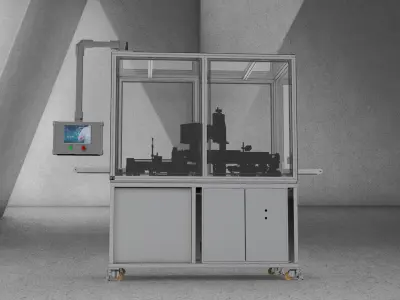 Electronic terminal group installation machine 3D model