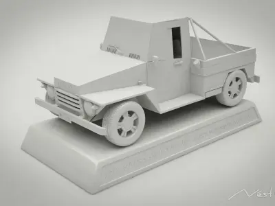 ANDINO pickup truck 3D model