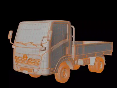 Nissan Atlas Pickup Truck 3D model