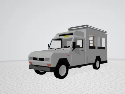 Philippine AUV XLT  Tamaraw Low-poly 3D model