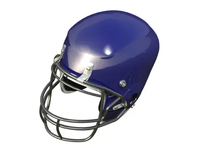 Football helmet 3D model buy