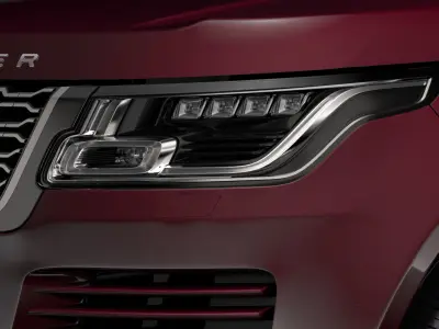 Range Rover HSE Td6 L405 2018 3D model