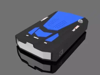 GPS Tracker Low-poly 3D model