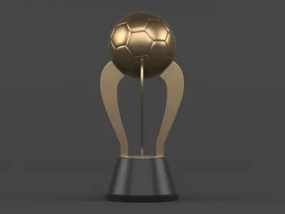 Trophy Cups 3D model 34