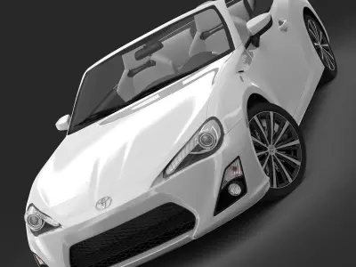 Toyota FT-86 Open Concept 2013 3D model