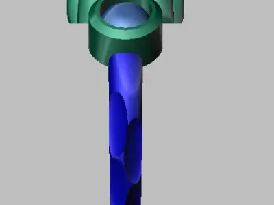 wedding ring 3D print model shop