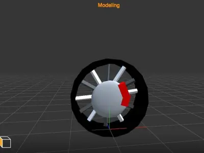Rims for modification Low-poly 3D model