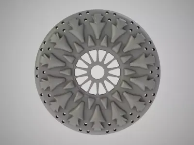 Wooden Door Ornament 3D print model