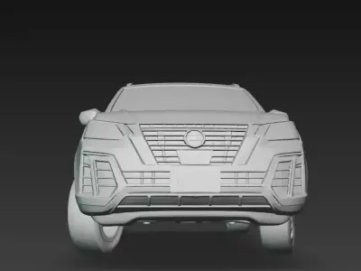 Advanced Nissan Terra 3D Printable Model 3D print model