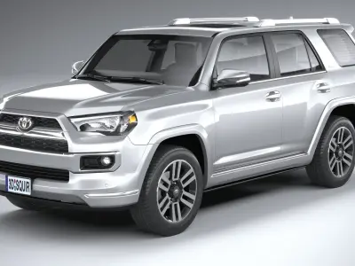 Toyota 4Runner Limited 2023 3D model