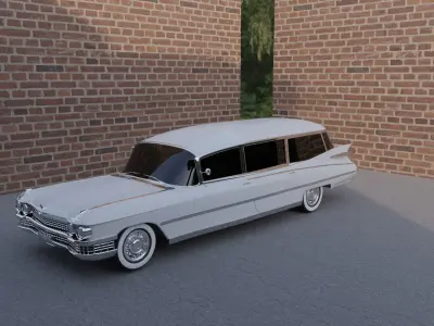 Cadillac Miller Meteor 1959 3D model