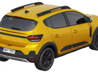 Dacia Sandero Stepway 2026 3D model