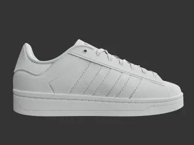 SuperStar Adidas Sneakers  3D model