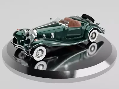 MERCEDES BENZ 1936 3D model